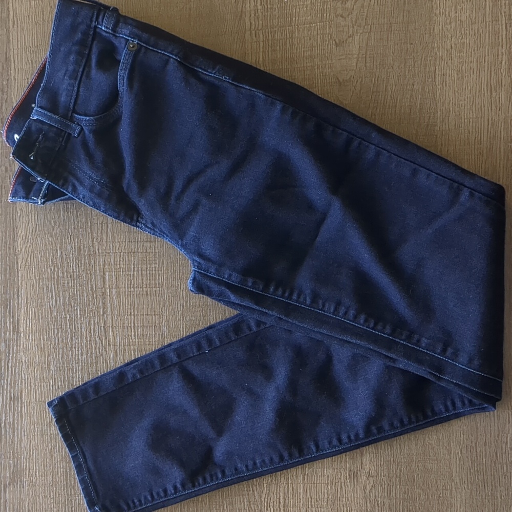 Eddie Bauer Straight Leg Jeans - Dark Blue